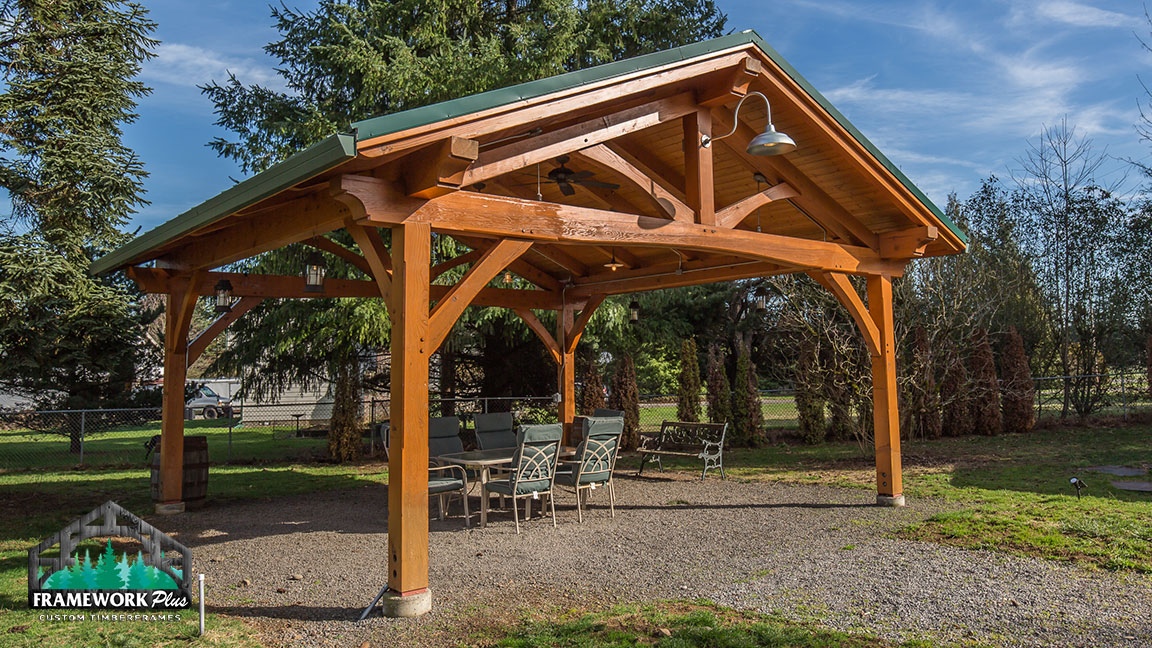 Timber Frame Home & Pavilion Photo Gallery - Framework Plus